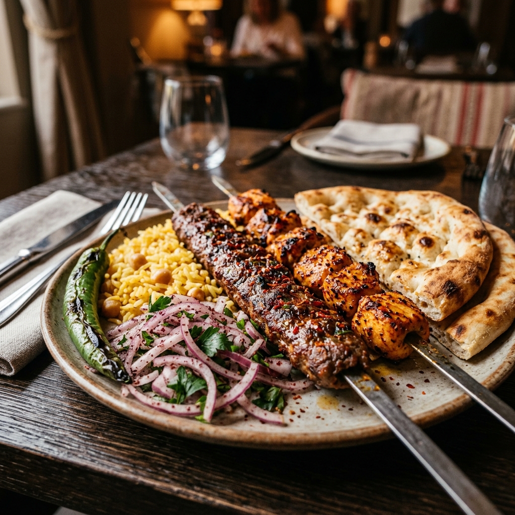 Adana Kebab And Chicken Shish