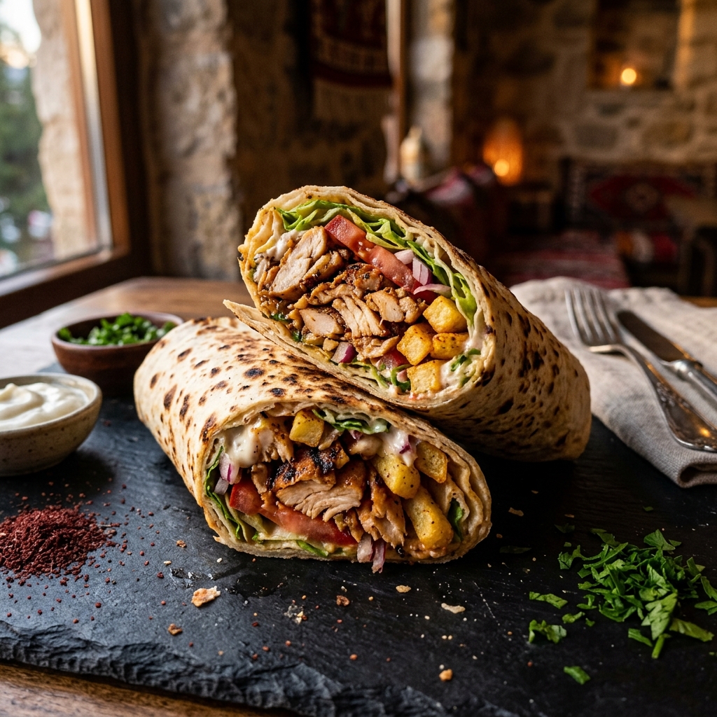 Chicken Shawarma Wrap