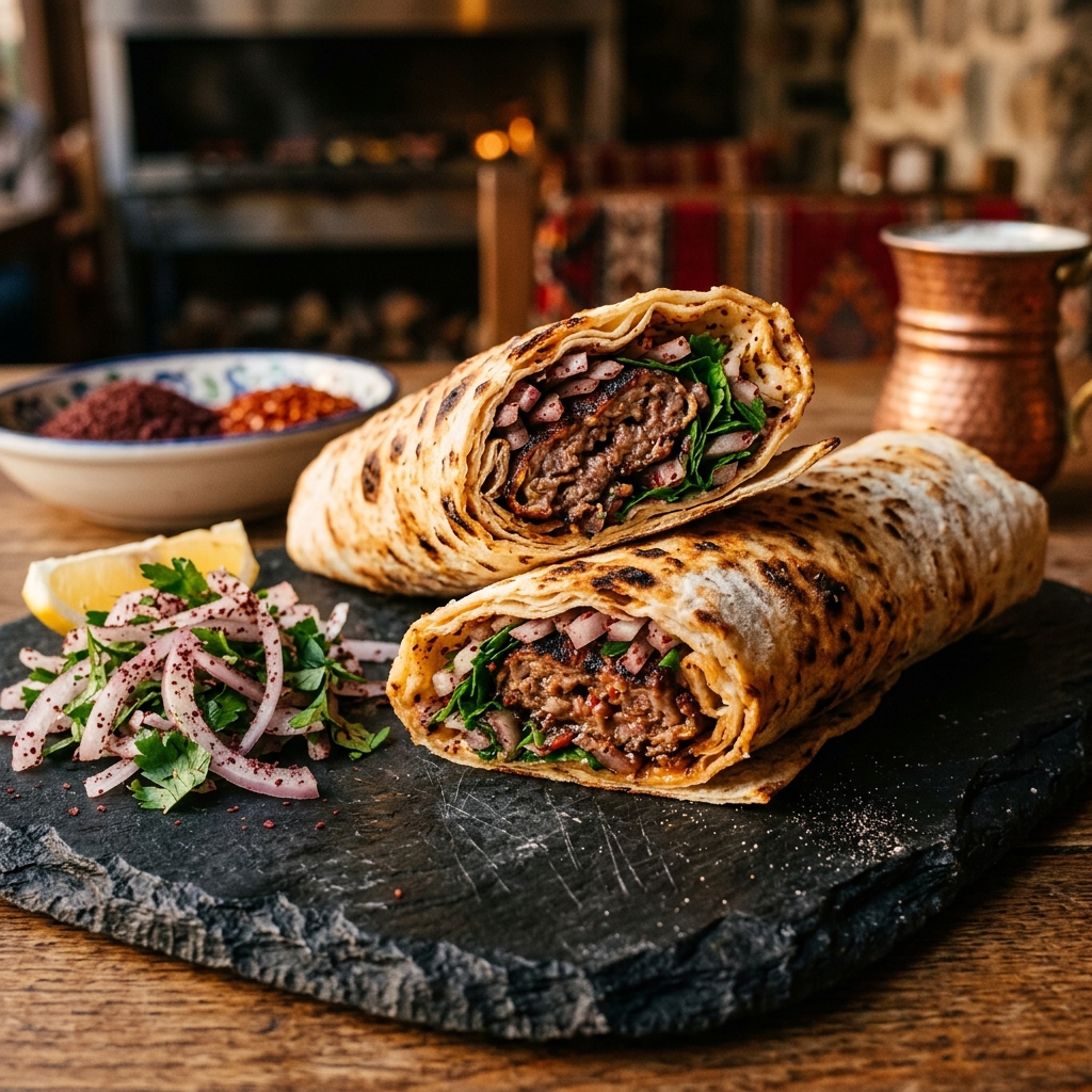 Lamb Kebab Wrap