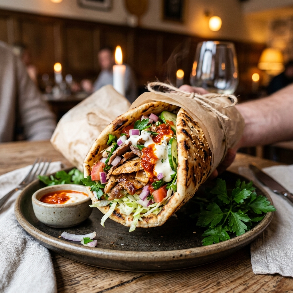Mix Shawarma Wrap
